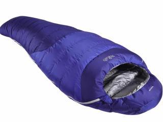 RAB Summit 600 XL Left Zip Mummy Slaapzak Dons - Blauw