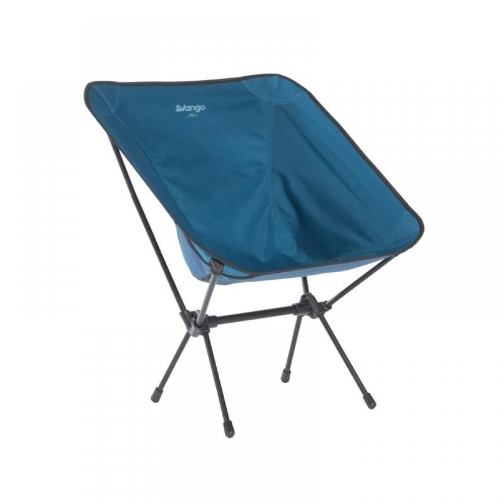 Sluit een verzekering af mosterd regen Vango Micro Steel Chair Lichtgewicht Stoel - Blauw