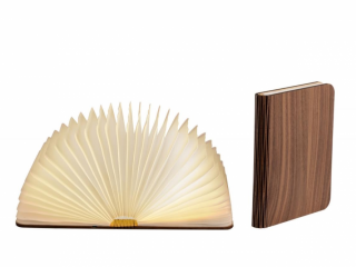 LEDR Boek Lamp Walnut Large