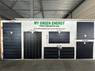 Flexibele zonnepanelen 100/210/300/400/520Wp